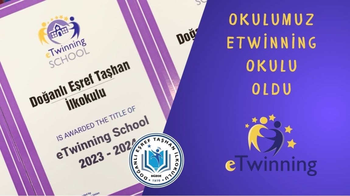 Okulumuz eTwinning Okulu Sertifikası Aldı